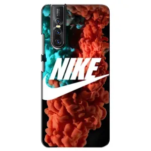 Чехол для Vivo V15 Pro - с принтом Найк (AlphaPrint) (Дымчатый найк)