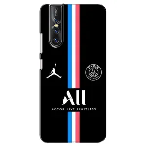 Чехлы PSG для Vivo V15 Pro (AlphaPrint) (футболка ПСЖ)