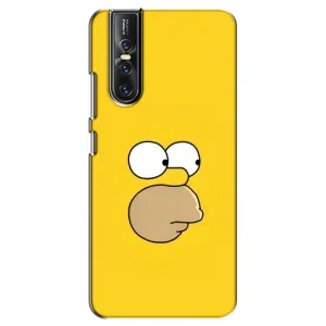 Чехол с Симпсонами для Vivo V15 Pro (VPrint) (Гомер)