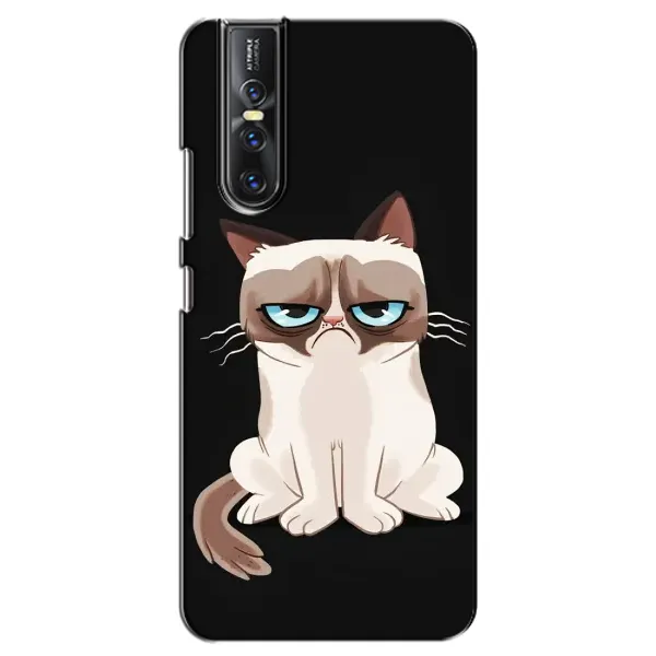 Чехол с принтом «Грустный кот» для Vivo V15 Pro