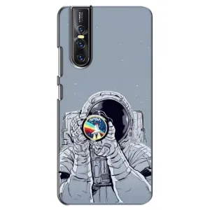 Чехол NASA для Vivo V15 Pro (AlphaPrint) (Космонавт фото)