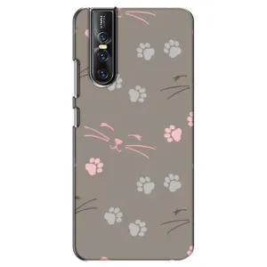 Чохол з малюнком кіт на Vivo V15 Pro (Лапи і вуса)