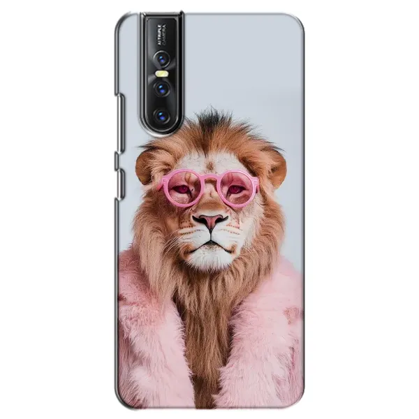 Чехол с принтом «Лев в очках» для Vivo V15 Pro