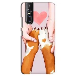 Чохли з собаками для Vivo V15 Pro (VPrint) (Любовь до собак)