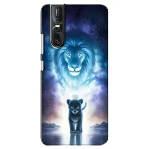 Чехол со Львом для Vivo V15 Pro (VPrint) (Маленький лев)