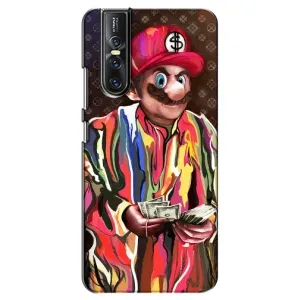 Брендновые Чехлы для Vivo V15 Pro - (PREMIUMPrint) (Mario LV)