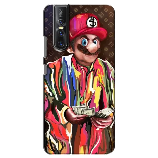 Чехол с принтом «Mario LV» для Vivo V15 Pro