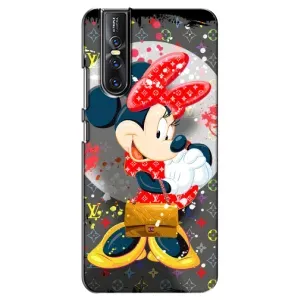Чохол Disney Mouse Vivo V15 Pro (PREMIUMPrint) (Minni з бантіком)