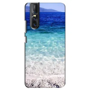Силиконовый чехол с КАРТИНКАМИ лето для Vivo V15 Pro (AlphaPrint) (Море)