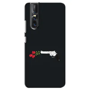 Чехлы (ART) Цветы на Vivo V15 Pro (VPrint) (Неожиданные цветы)