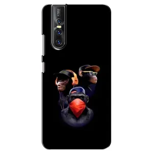 Чехол с Обезьянами Vivo V15 Pro - (AlphaPrint)