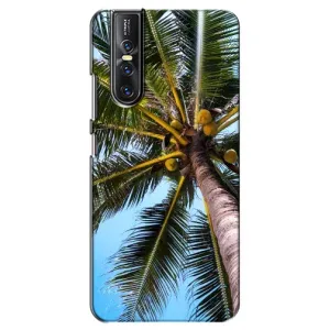 Силиконовый чехол с КАРТИНКАМИ лето для Vivo V15 Pro (AlphaPrint) (Пальма)