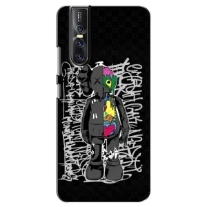 Чехлы для Vivo V15 Pro - Bearbrick Louis Vuitton (PREMIUMPrint) (Стиль Bearbrick)