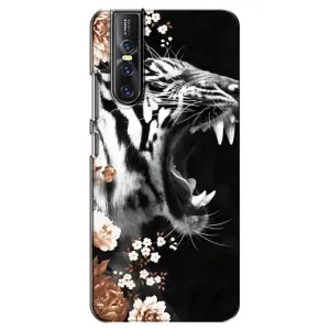 Чехлы с картинками животных Vivo V15 Pro (Стильный ТИГР)