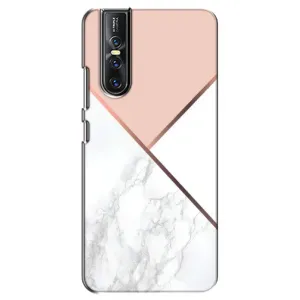 Мраморний чехол на Vivo V15 Pro (VPrint) (Тройний мрамор)