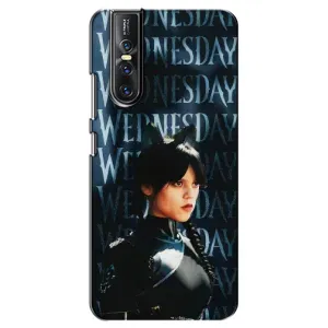 Чохли Венсдей на Vivo V15 Pro Уенсдей (AlphaPrint) (Венздей кішка)
