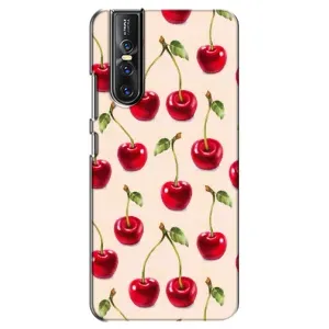 Чехлы с Фруктами для Vivo V15 Pro (VPrint) (Вишня)