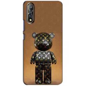 Чехлы для ViVO V17 Neo - Bearbrick Louis Vuitton (PREMIUMPrint)