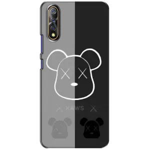 Чехлы для ViVO V17 Neo - Bearbrick Louis Vuitton (PREMIUMPrint) (БеарБрик глаза)
