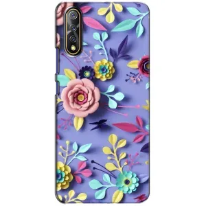 Чехлы с Цветами для ViVO V17 Neo (VPrint) (Цветочный дизайн)