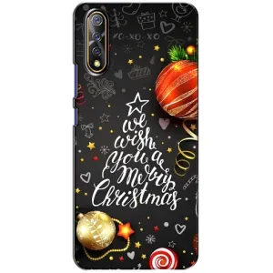 Рождественские Чехлы для ViVO V17 Neo (VPrint) (Елочка)