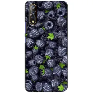 Чехлы с Фруктами для ViVO V17 Neo (VPrint) (Ежевика)