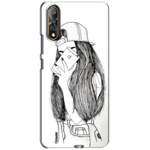 Чехол с печатью для ViVO V17 Neo - (Мода) (AlphaPrint) (Фото девочки)
