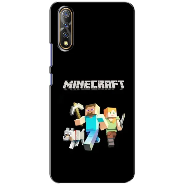 Чехол с принтом «герои Minecraft» для Vivo V17 Neo
