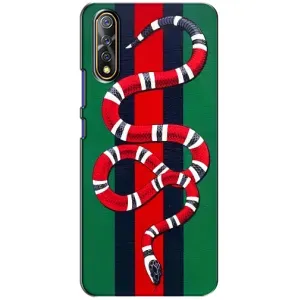 Чехлы ГУЧЧИ для Виво В17 Нео (AlphaPrint) (Gucci змия)