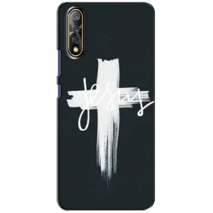 Чехол для ViVO V17 Neo (AlphaPrint) - (Христианские) (Иисус)