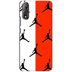 Чехлы для ViVO V17 Neo - с картинкой JORDAN (AlphaPrint) (Лого Джордан)