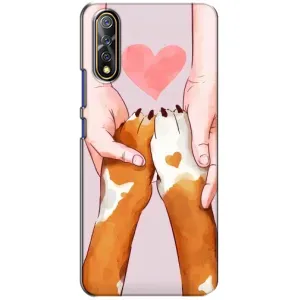 Чехлы с собаками для ViVO V17 Neo (VPrint) (Любовь к собакам)