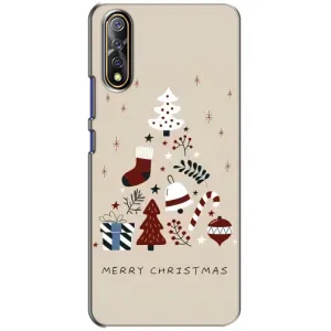 Рождественские Чехлы для ViVO V17 Neo (VPrint) (Merry Christmas)