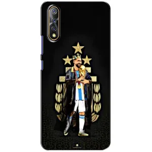 Чехлы для ViVO V17 Neo (Leo чемпион) (AlphaPrint) (Месси Король)