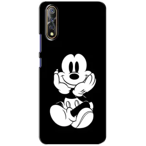 Міккі Маус чохол для ViVO V17 Neo (AlphaPrint - Мультяшні) (Маус на чорному)