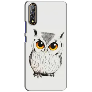 Чехол с птицами на ViVO V17 Neo (VPrint) (Милая Сова)