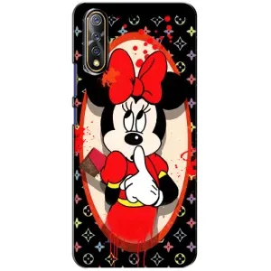 Чехол Disney Mouse ViVO V17 Neo (PREMIUMPrint) (Минни Маус ЛВ)