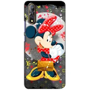 Чехол Disney Mouse ViVO V17 Neo (PREMIUMPrint) (Minni с бантиком)