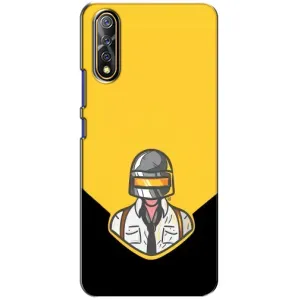 Чеjхол PUBG для ВіВО V17 Нео (AlphaPrint) (Пабг в шоломі)