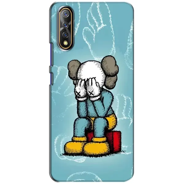 Чохол з принтом «Плач Bearbrick» для Vivo V17 Neo