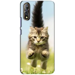 Чехлы с Котиками для ViVO V17 Neo (VPrint) (Прыжок кота)
