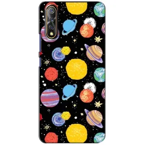 Космические Чехлы для Виво В17 Нео (VPrint) (Рисованные планеты)
