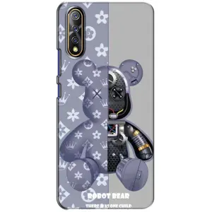Крутые Чехлы Луи Виттон для ViVO V17 Neo (AlphaPrint) (Робот Мишка)