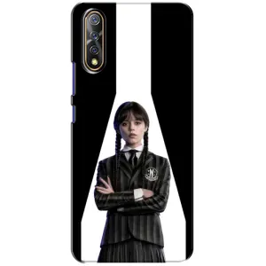Чехлы Венсдей на ViVO V17 Neo Уэнсдей (AlphaPrint) (W-Wednesday)