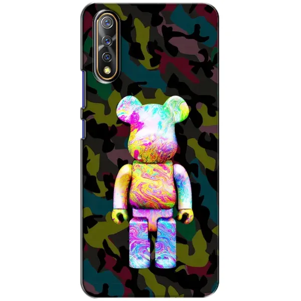 Чохол з принтом «Яскравий Bearbrick» для Vivo V17 Neo