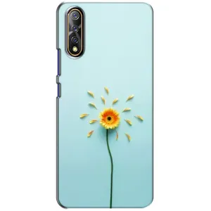 Чехлы с Цветами для ViVO V17 Neo (VPrint) (Желтый цветок)
