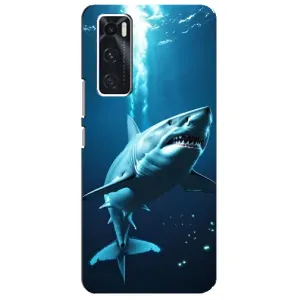 Чохол з картинкою 'Хижаки' для ViVO V20 se (Акула під водою)