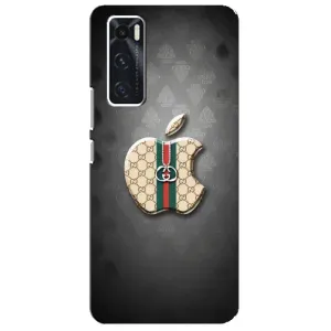 Чохли  GUCCI для ВІВО V20 се (AlphaPrint) (Apple gucci)