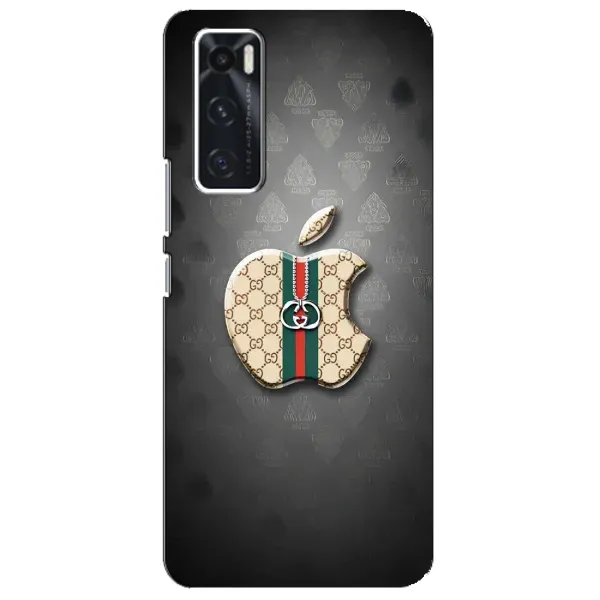Чохол з принтом «Apple gucci» для Vivo V20 se
