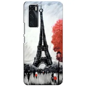 Чохол Ейфелева Вежа ViVO V20 se - (AlphaPrint) (Вежа в Парижі)